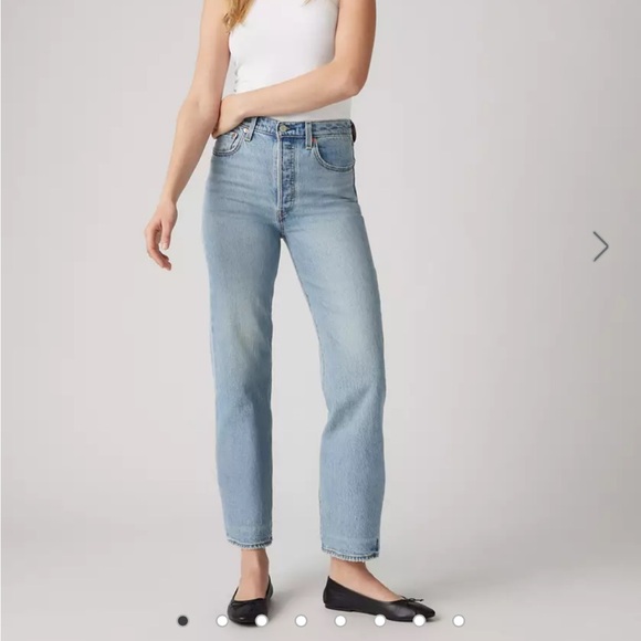 Levi’s Ribcage Straight Ankle, in Let’s Share, size 26 x 27, NWT - Picture 2 of 11